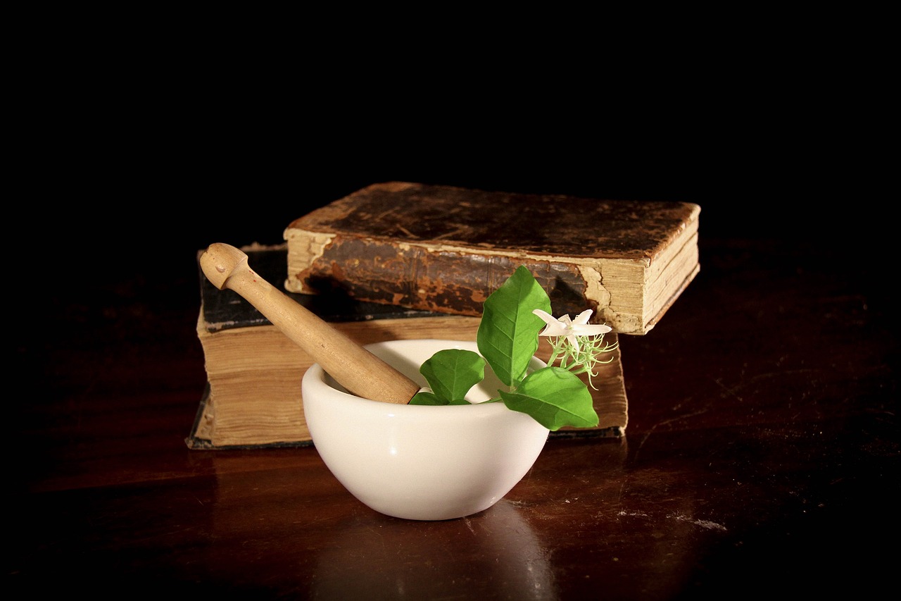 What is a Functional Medicine Pharmacist mortar herbs